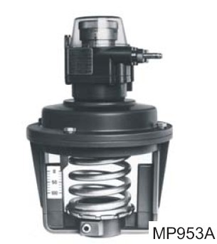 MP953A5054气动执行器图片及尺寸图
